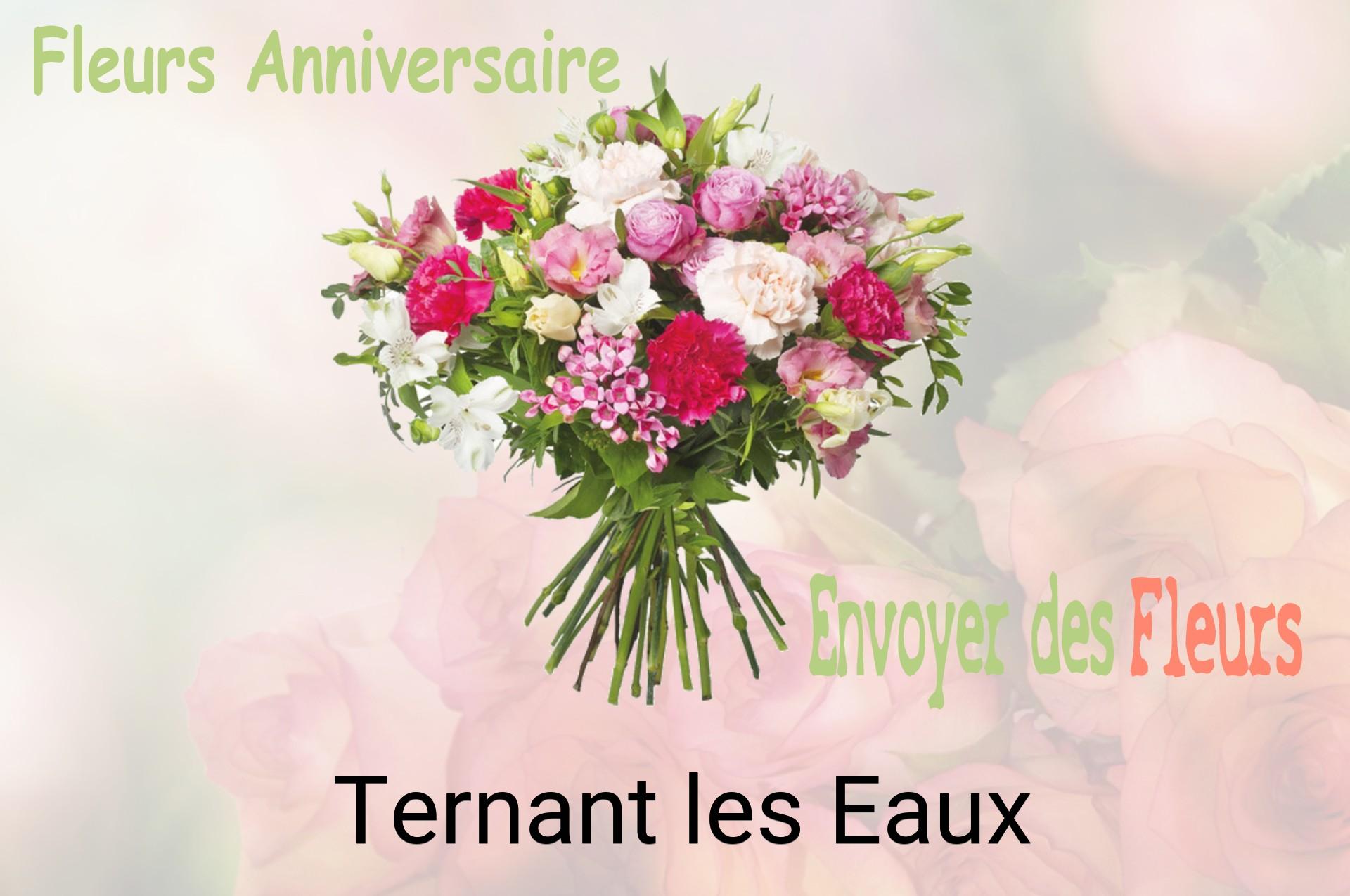 Bouquet de fleurs d’anniversaire livré à Ternant-les-Eaux